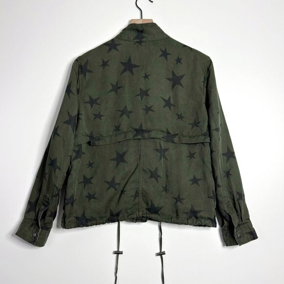 RAILS Collins Jacket Sage with Black Stars - Picture 6 of 9
